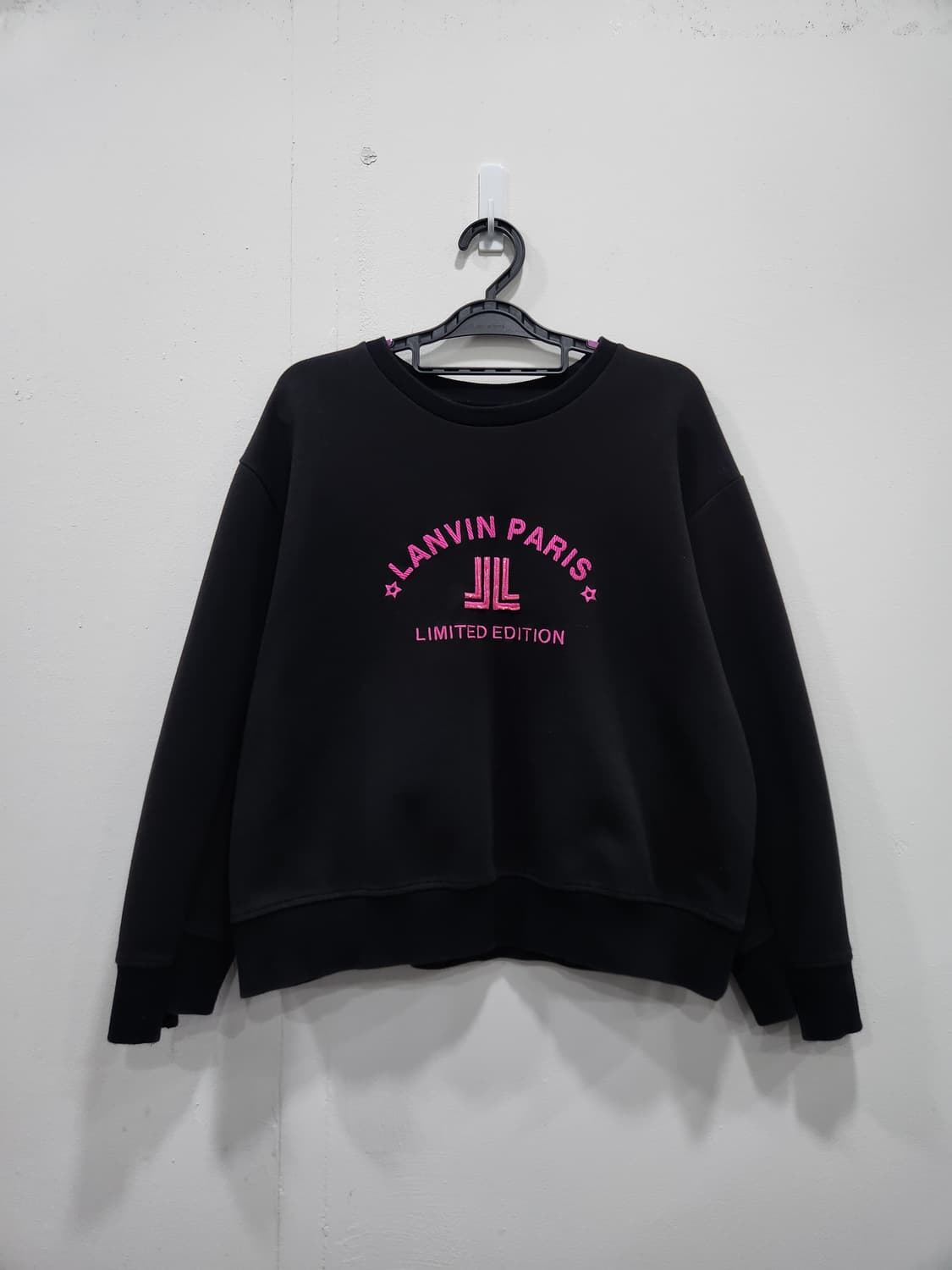 스트리트 빈티지 로고 자수 맨투맨 여성 55사이즈 상품이미지1