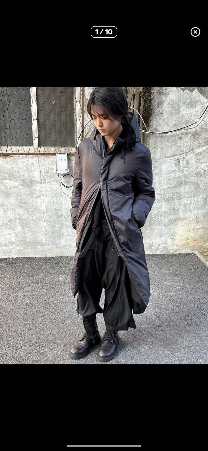 PANICALE 미니멀 롱패딩 상품이미지1