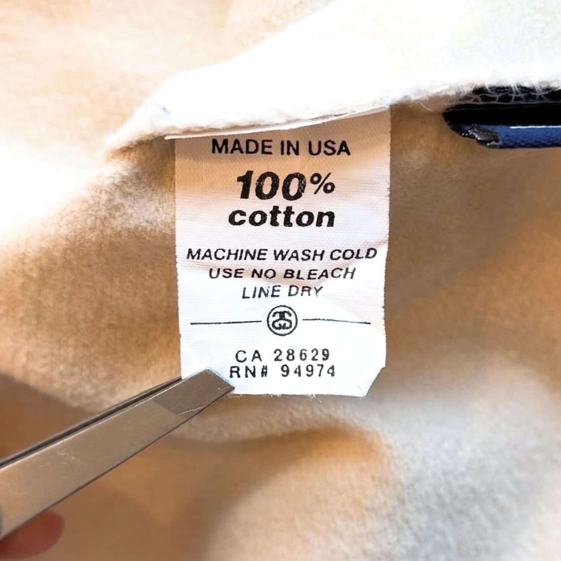 90s U.S.A 올드 스투시 셔츠 자켓 상품이미지9