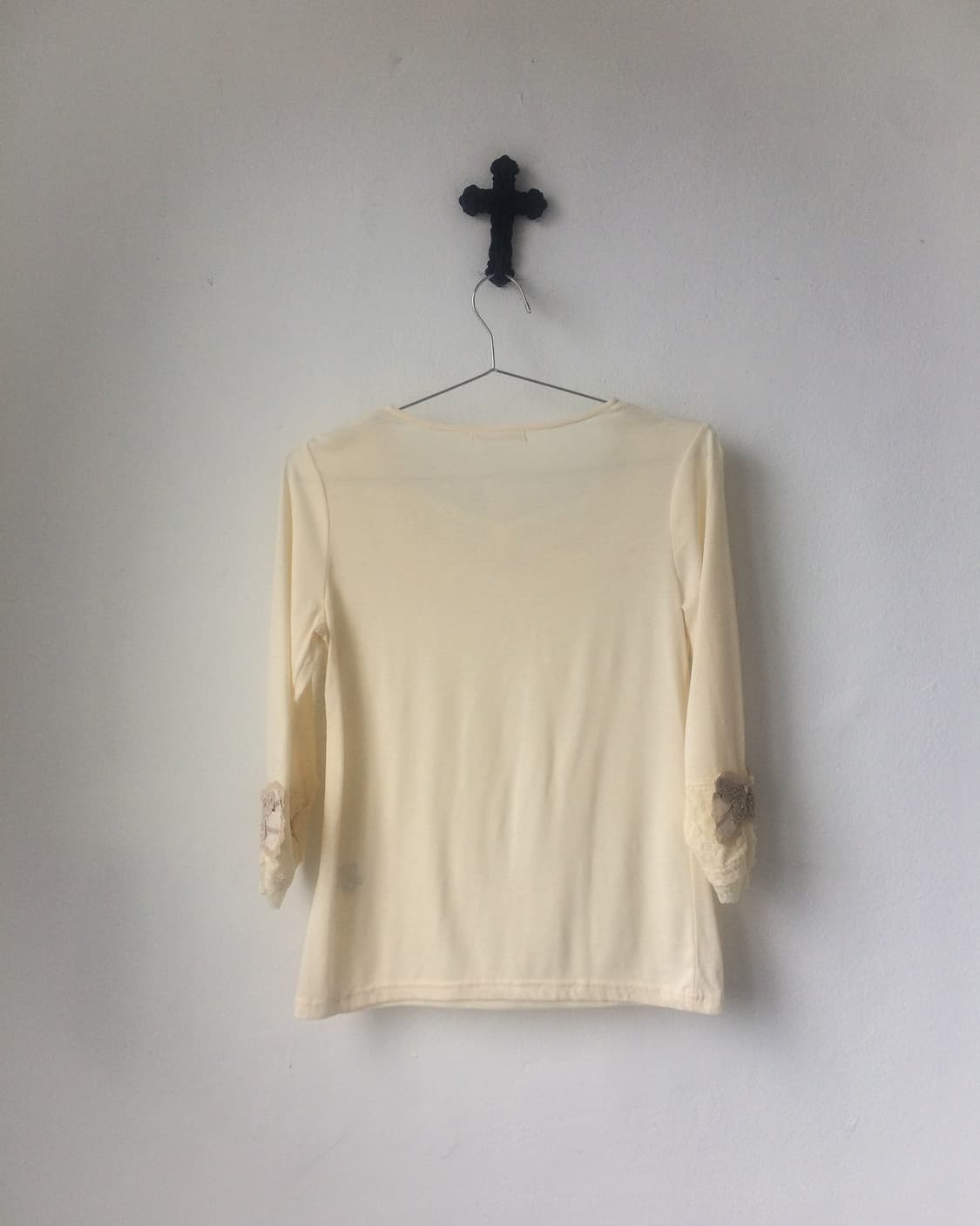Axes femme butterfly lace point sleeve 상품이미지2