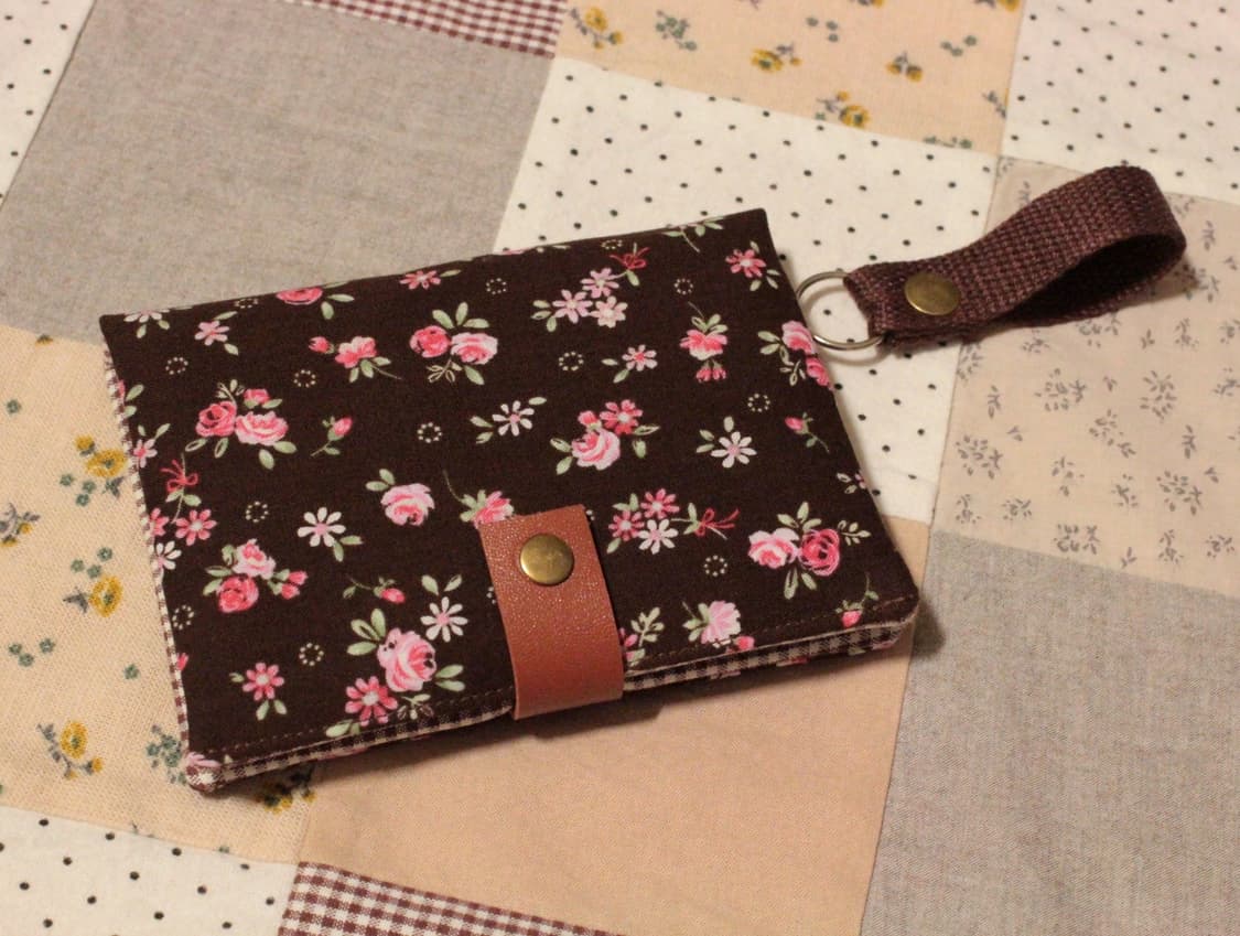 핸드메이드 브라운 지갑 상품이미지8
