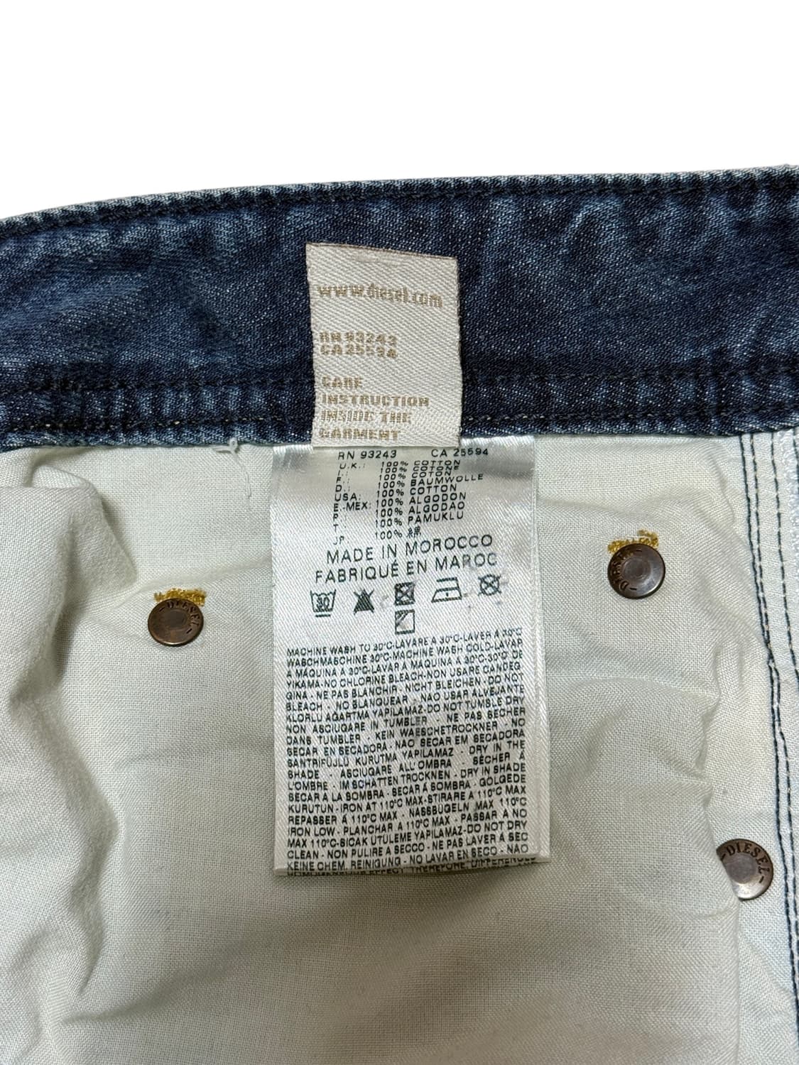 디젤 타나즈(THANAZ) 슬림스키니 진 상품이미지7