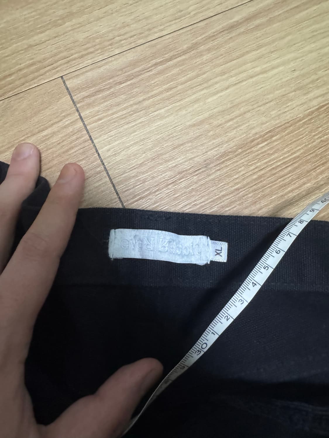 블랙래빗 스톤워싱 와이드 팬츠 상품이미지2