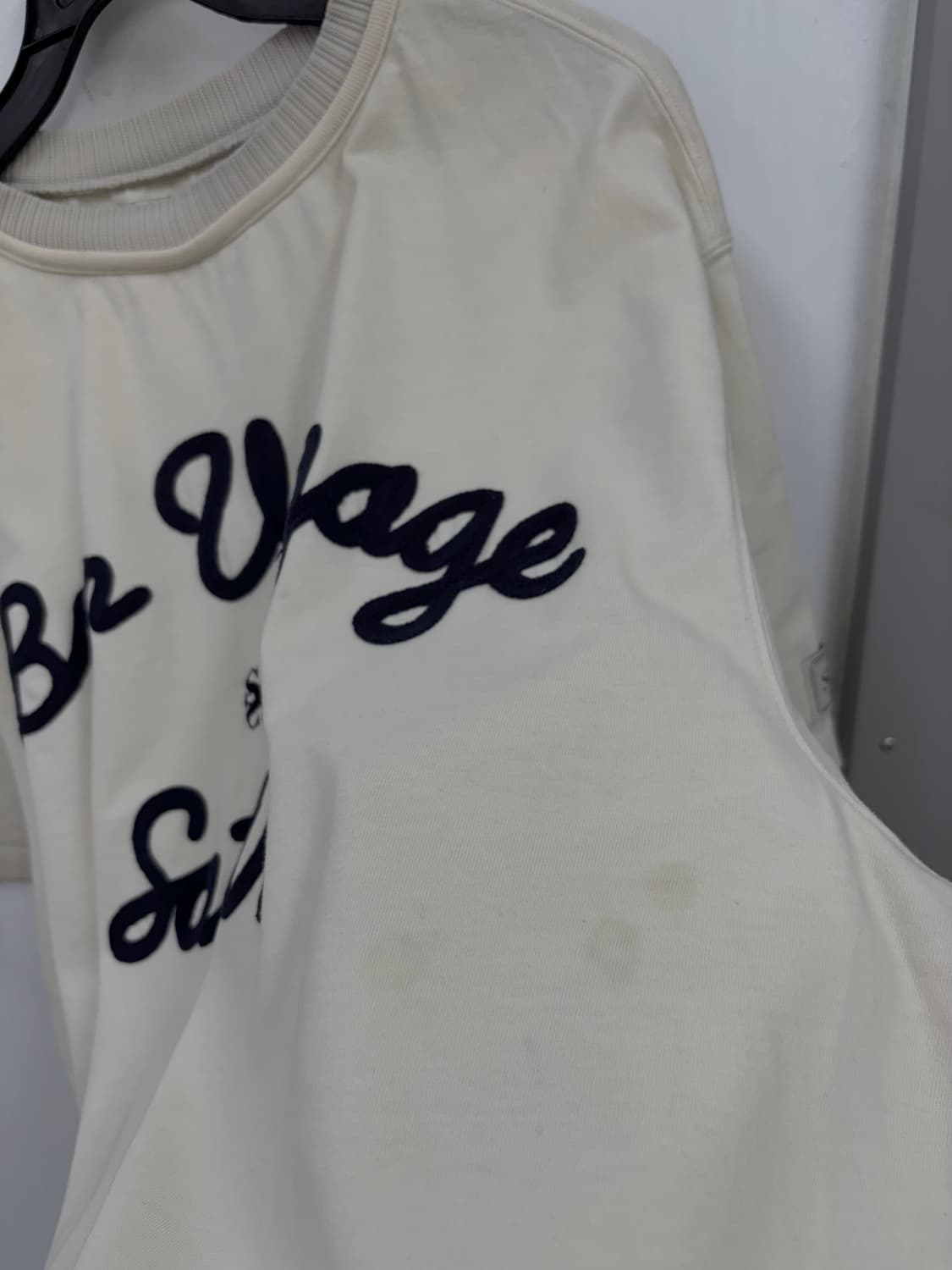 세터 로고자수 보야지 반팔티 상품이미지7