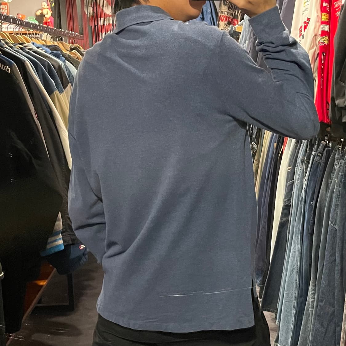 [IM] Polo 폴로 블루 카라 긴팔티 상품이미지7