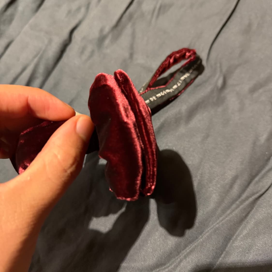 새상품) 톰포드 벨벳 와인 보타이 판매 합니다. 상품이미지5