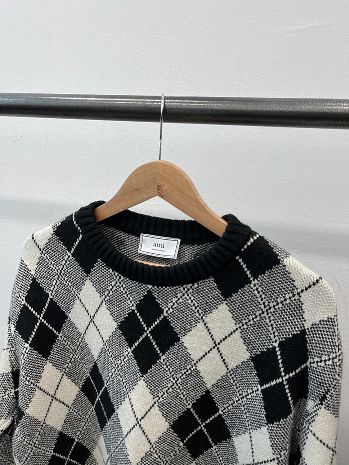 105) 아미 컬렉션 아가일니트 상품이미지3