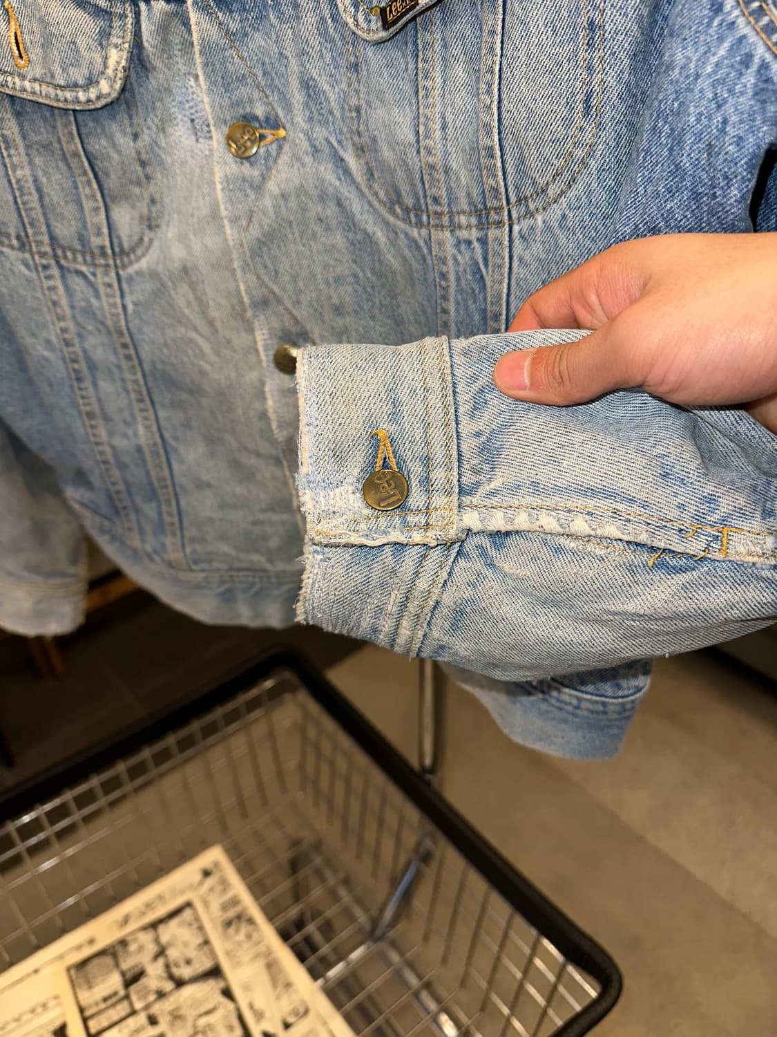 80’s Lee Storm Rider Denim Jacket 상품이미지5