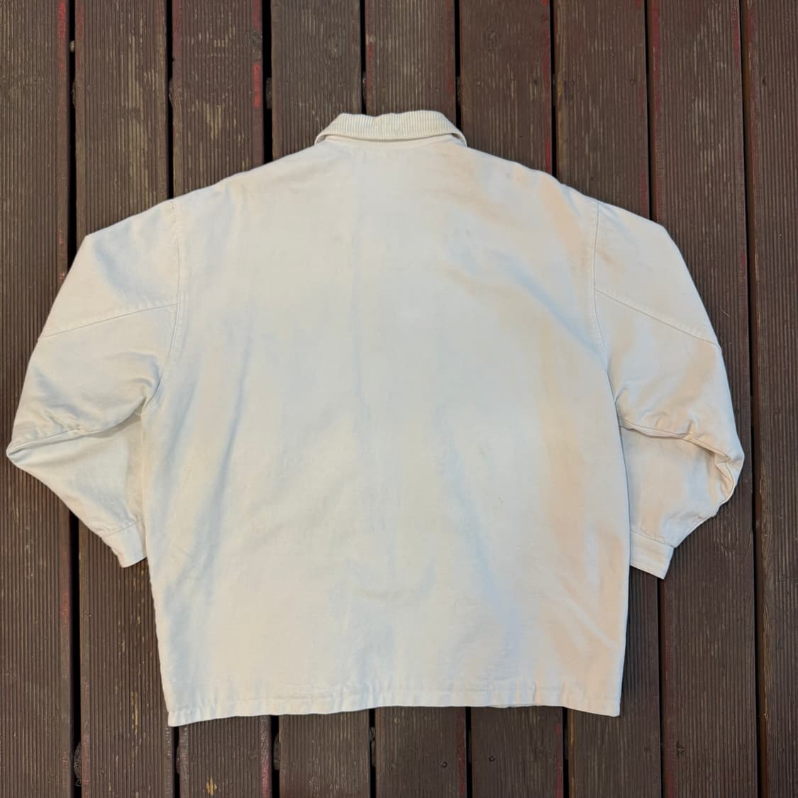 빈티지 화이트 초어자켓 상품이미지2