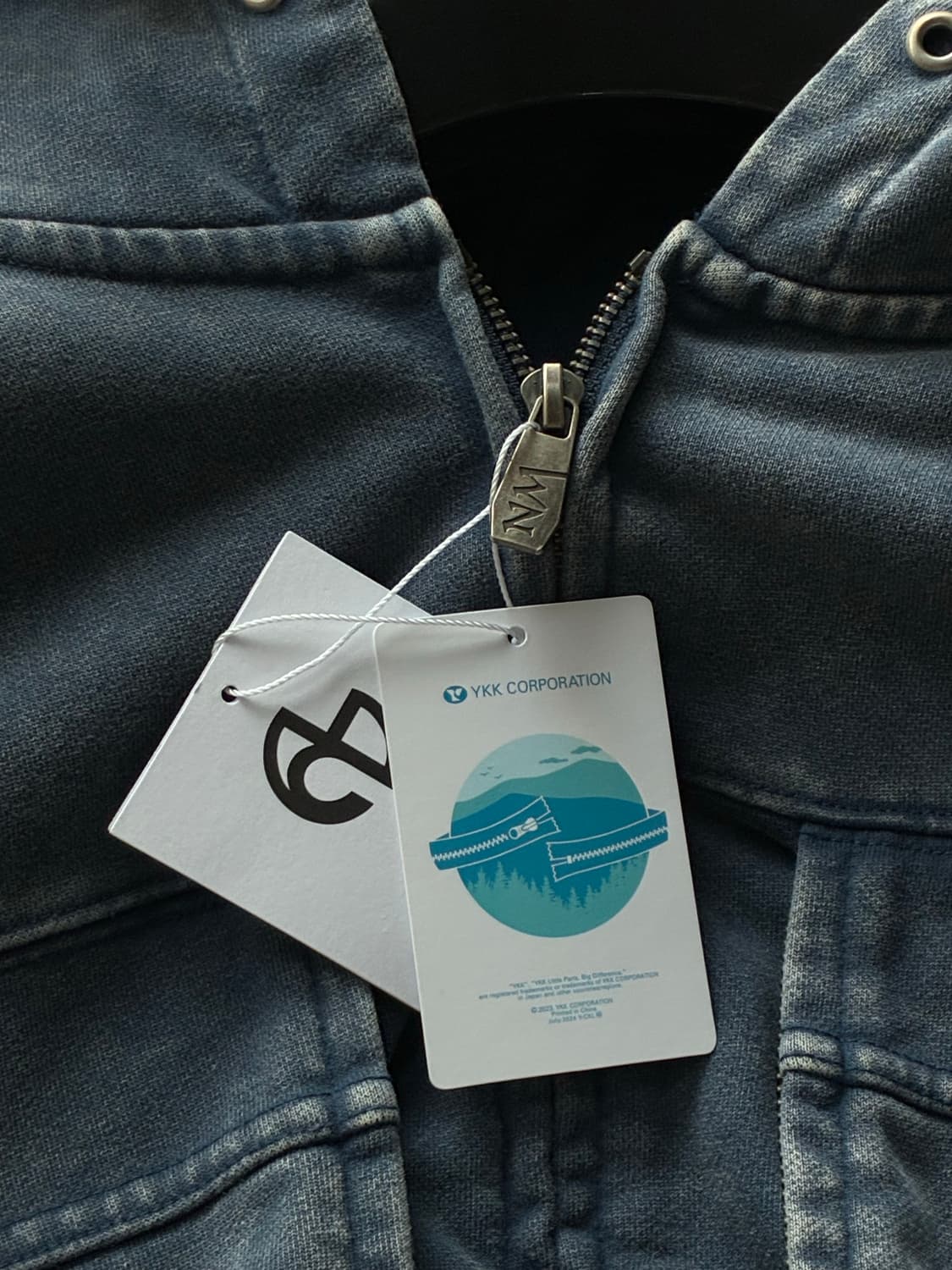 (새상품)(L)노메뉴얼 VINTAGE LAYER HOODED ZIP-UP 상품이미지7