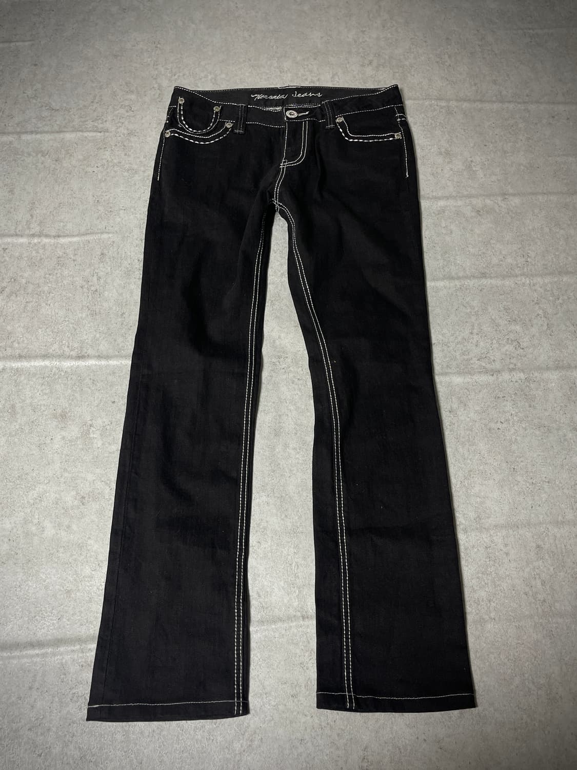 White stitch jean 상품이미지1