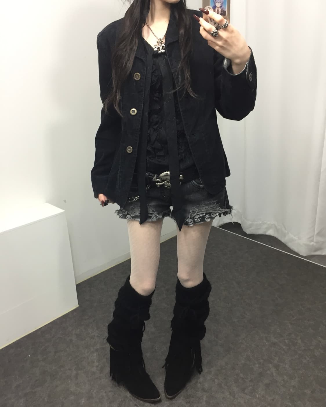 쿠로 펑크 코디 🕶️ 상품이미지4