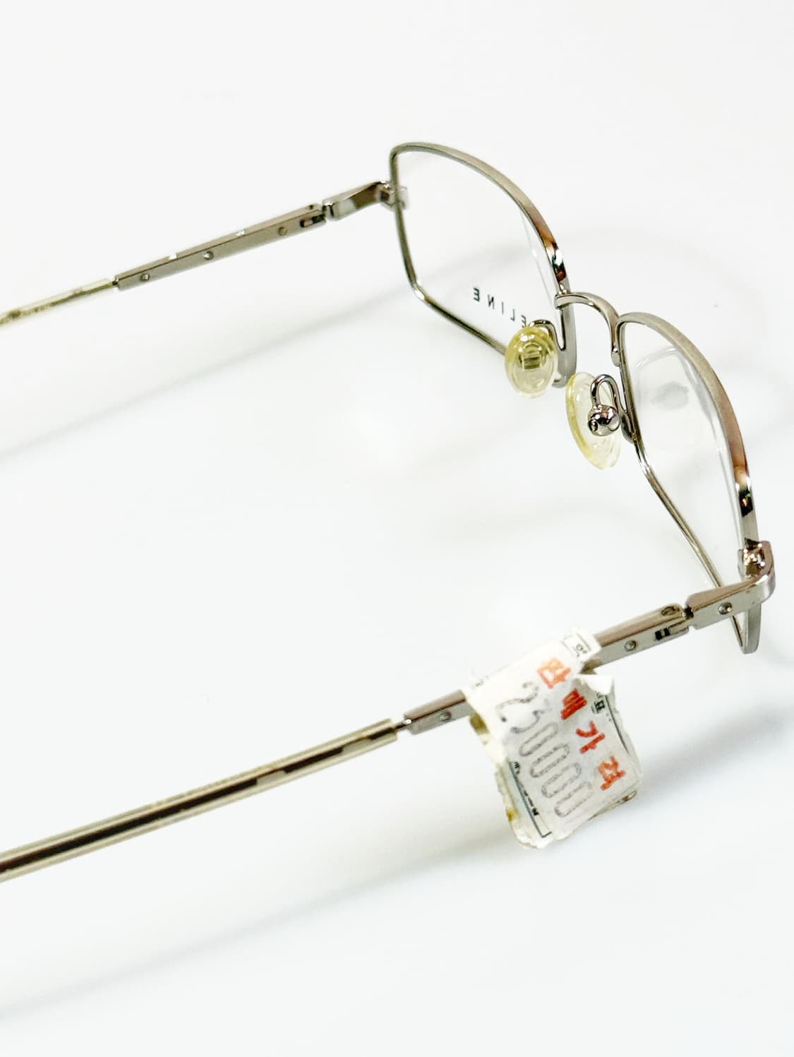 CELINE 셀린느 실버 메탈 슬림 스퀘어 빈티지 안경 상품이미지5