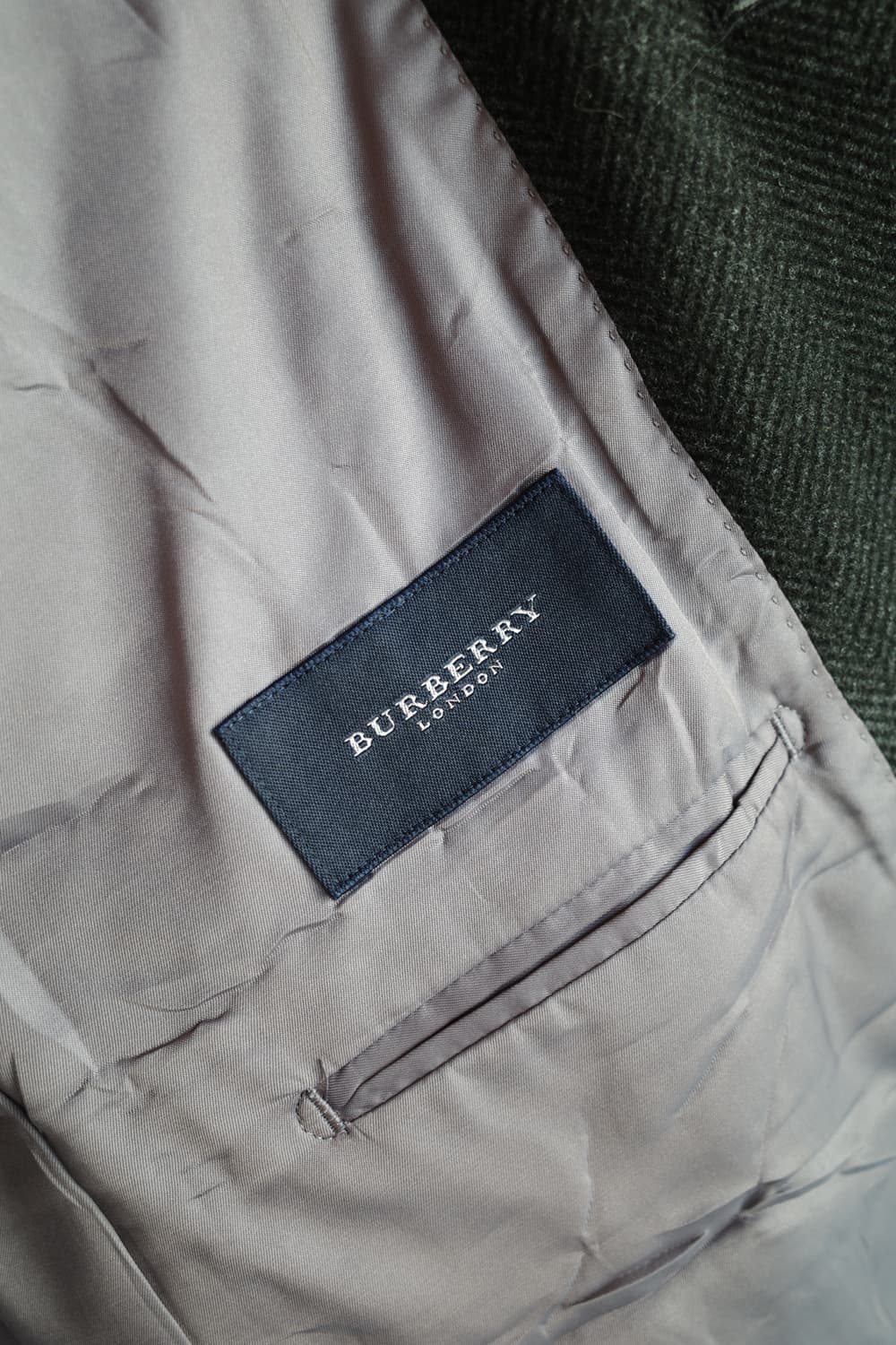 Burberry 버버리 헤링본 울 자켓 상품이미지4