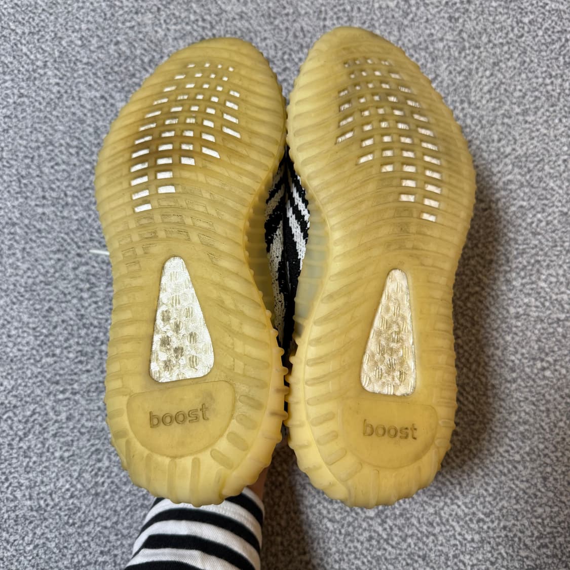 아디다스 이지부스트 지브라 240 상품이미지6