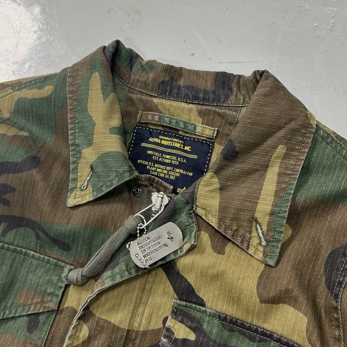 알파인더스트리 우드랜드 월드투어 필드자켓  상품이미지7