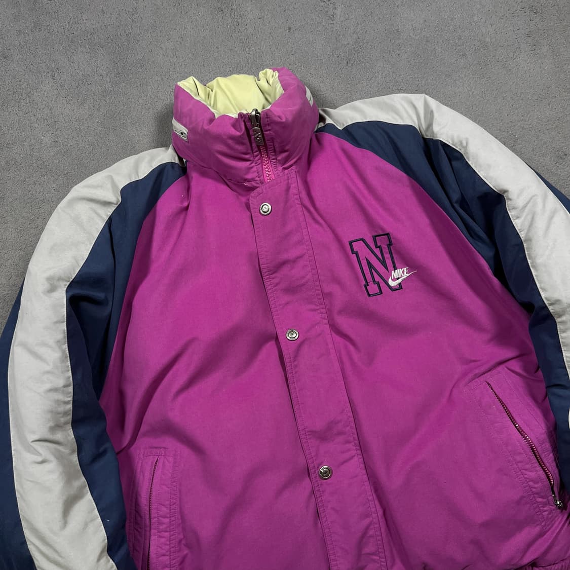 90's 나이키 삼나스포츠 리버시블 다운 패딩 자켓 상품이미지5