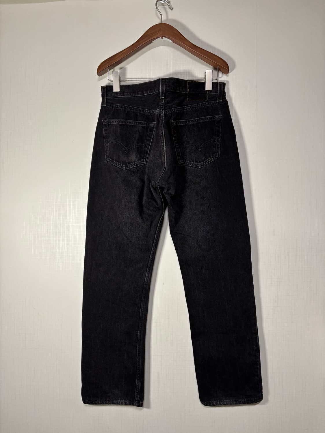90s USA Levi's 501 black 리바이스 빈티지 데님팬츠 상품이미지2