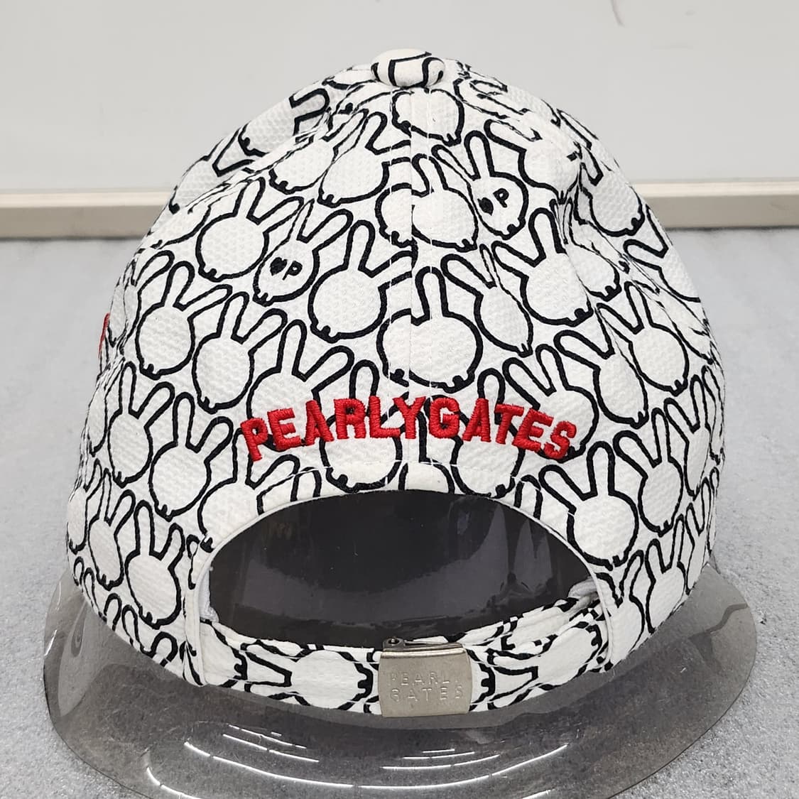 PEARLY GATES 정품 토끼 패턴 골프모자 상품이미지5