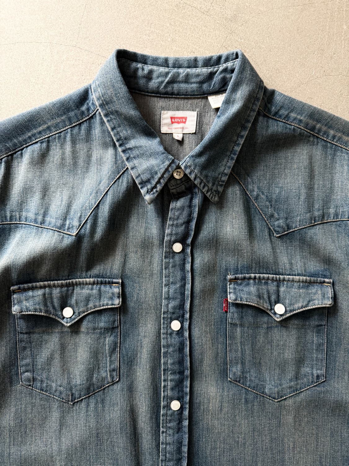 Levi's Western Denim Shirt 상품이미지3