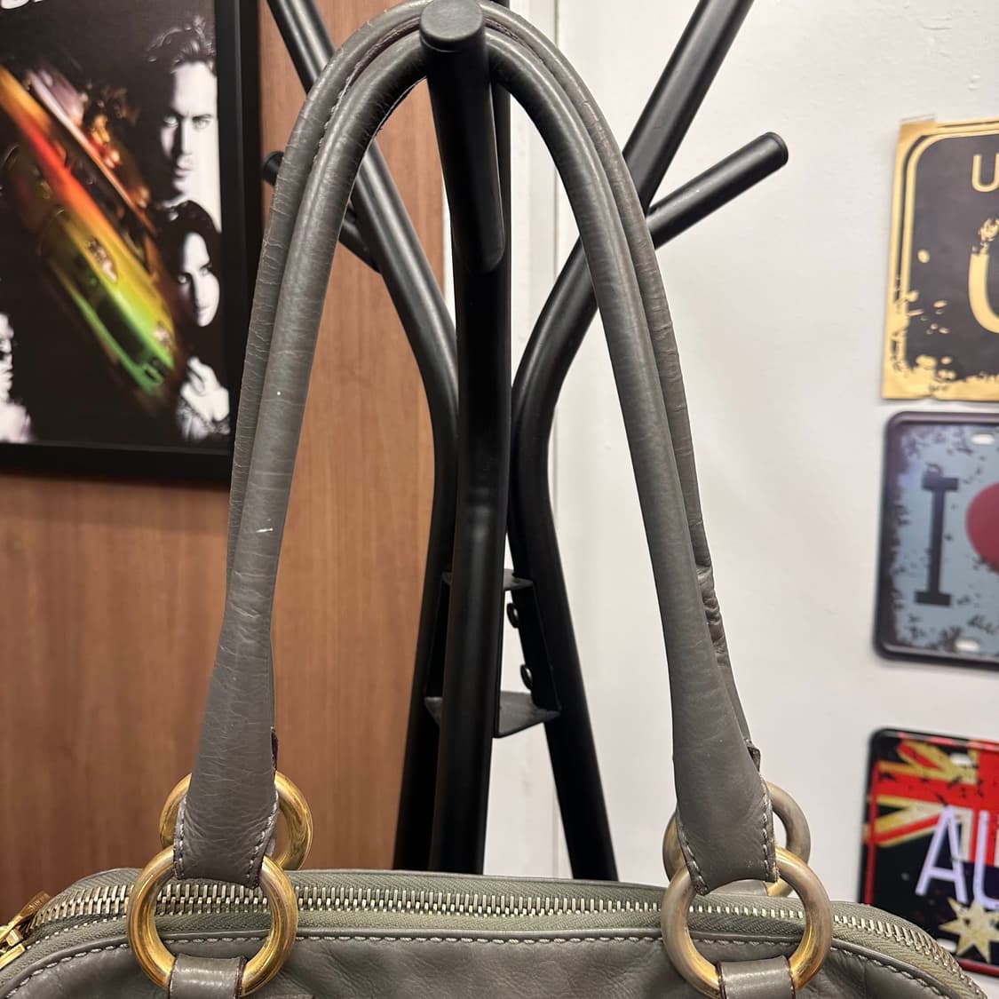 Marc Jacobs, Gray Leather Shoulder Bag  상품이미지4