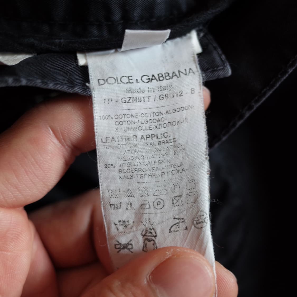 Dolce &Gabbana Italy made cotton pants 상품이미지8