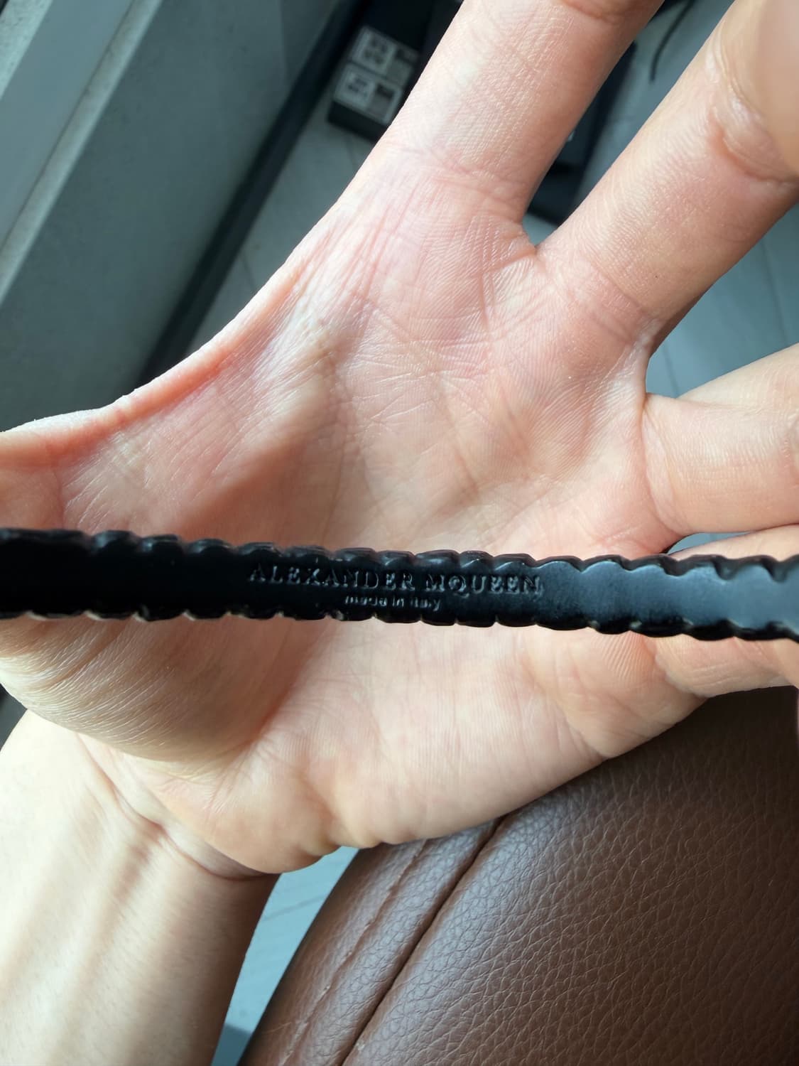 알렉산더 맥퀸 해골 뱅글 팔찌 상품이미지3