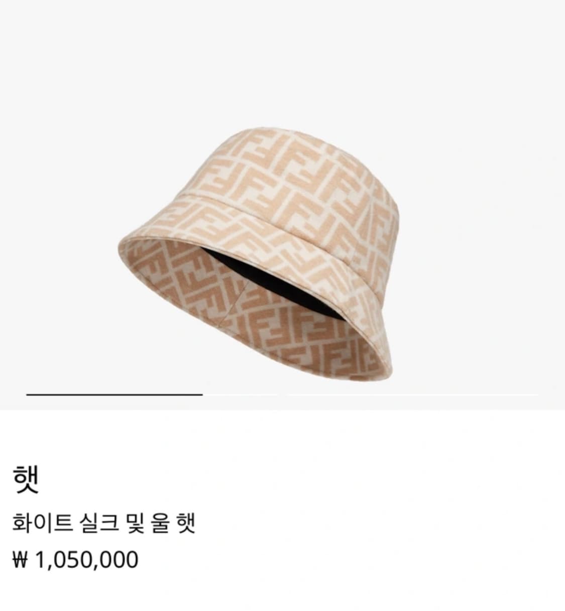 펜디 버킷햇 M 상품이미지2