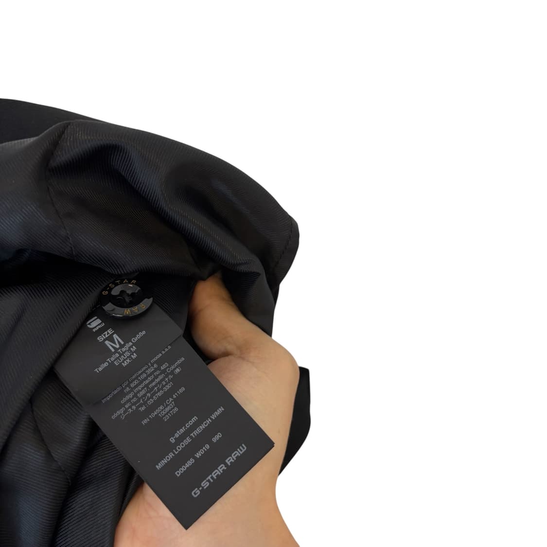 지스타로우 우먼 Minor loose trench coat 상품이미지4