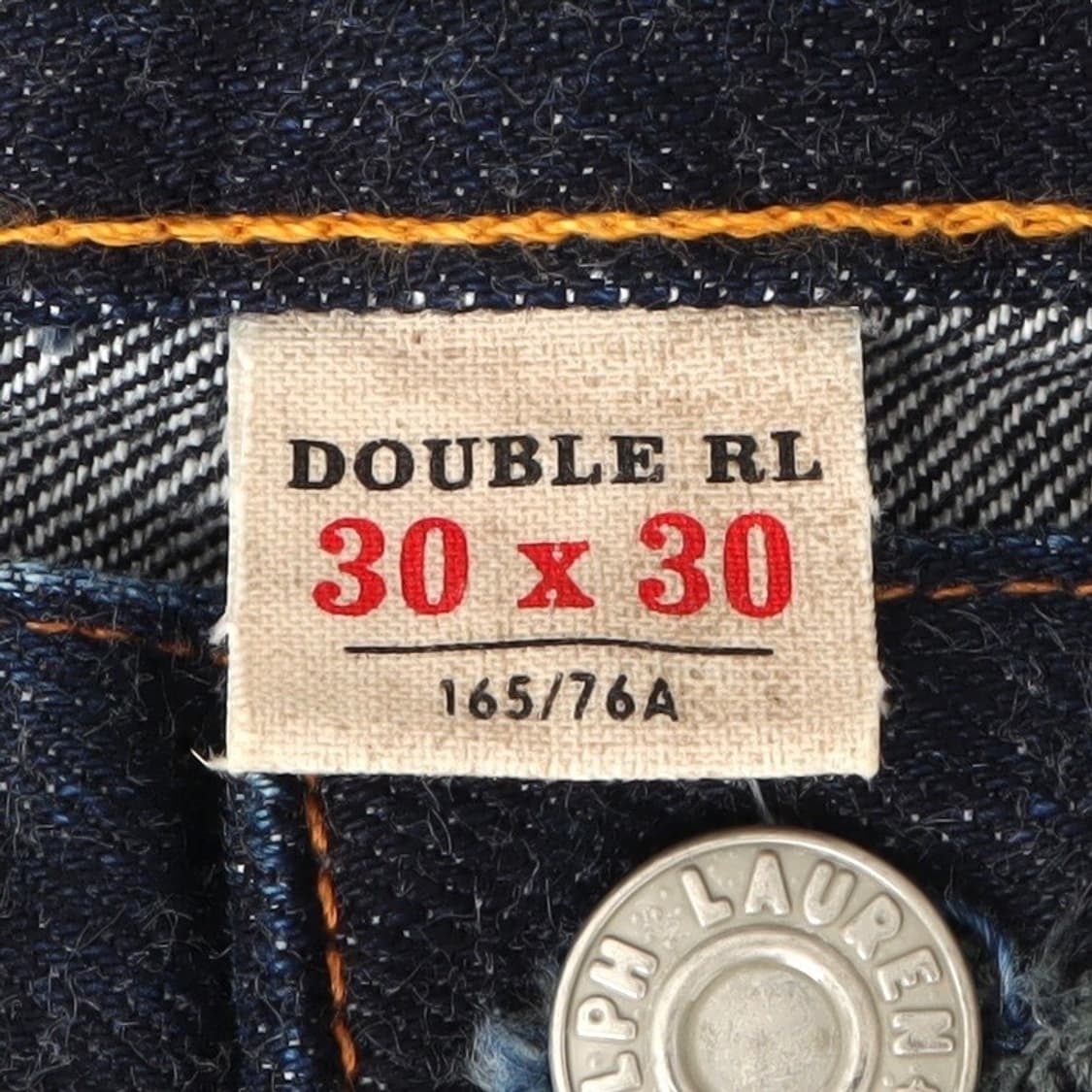 RRL 더블알엘 로우 스트레이트 재팬 우븐 셀비지 데님팬츠 상품이미지8