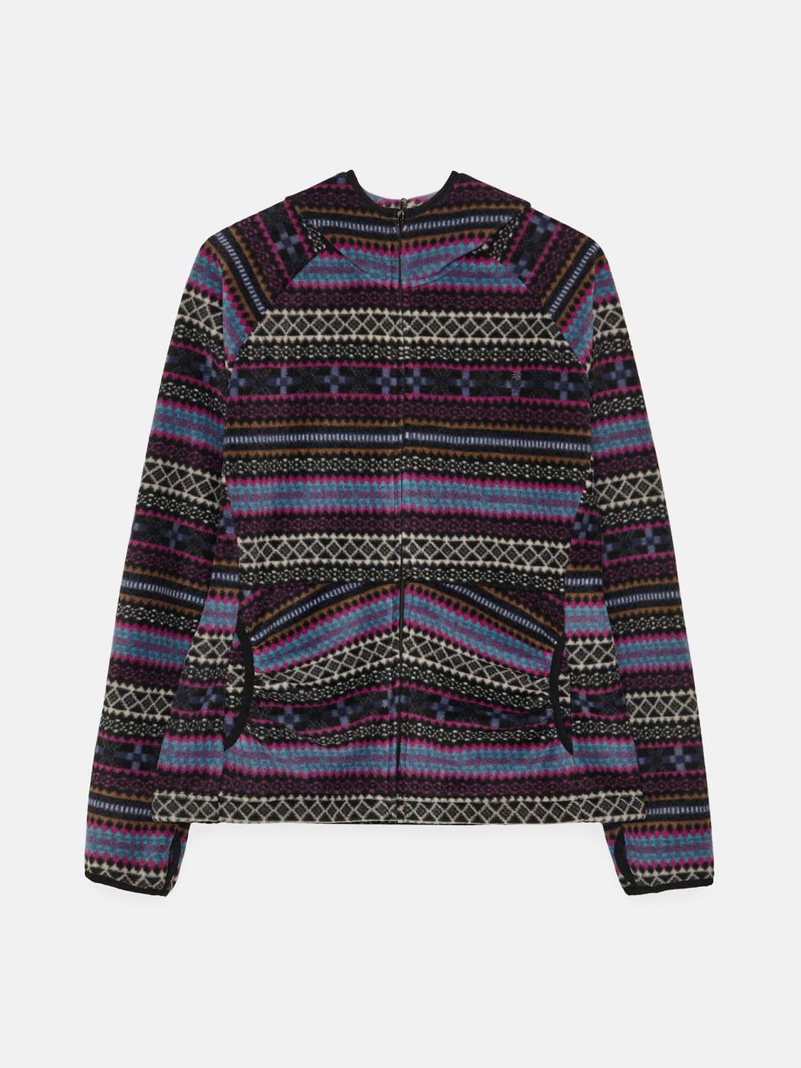 엔조블루스 셔링 포켓 플리스 집업 후디 (F) 상품이미지1