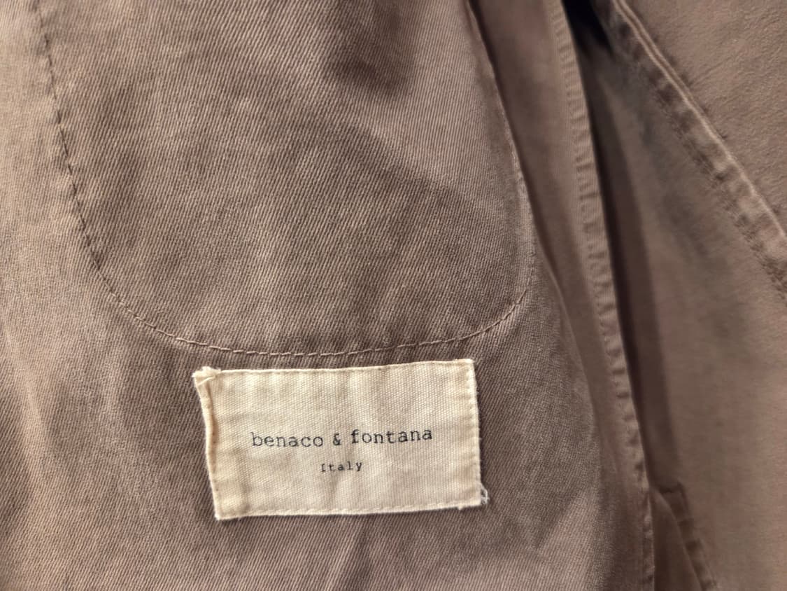 베나코 앤 폰타나 가먼트워싱 자켓 상품이미지7