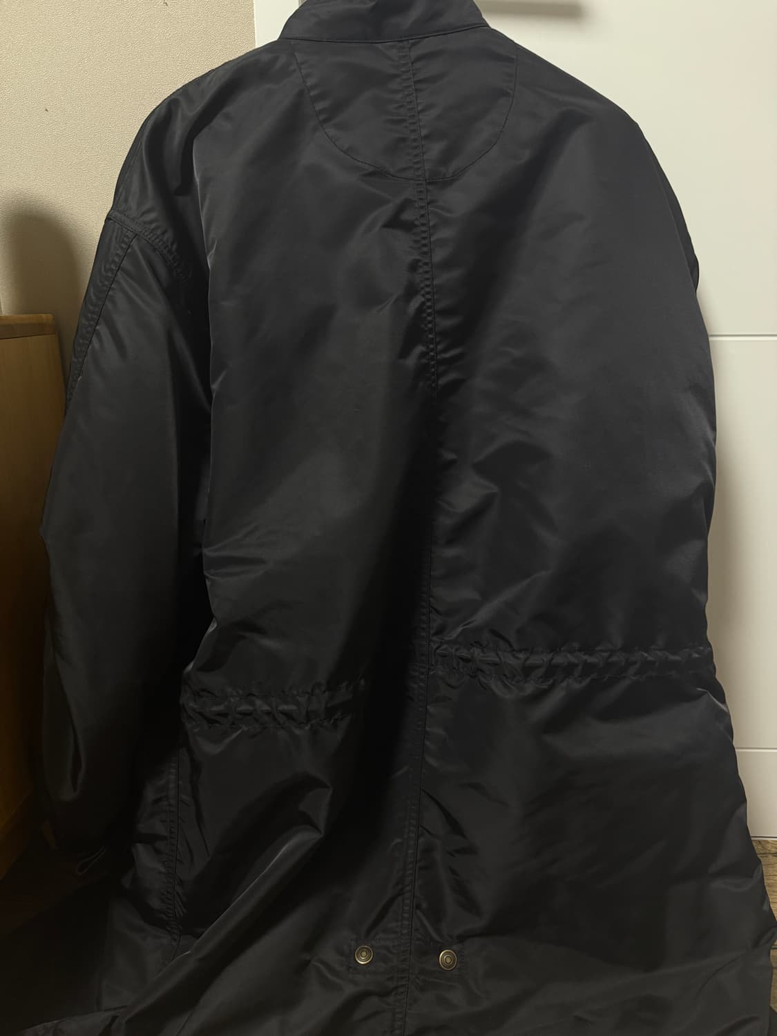 프림즈웍스 nylon m65 fishtail parka black 상품이미지2