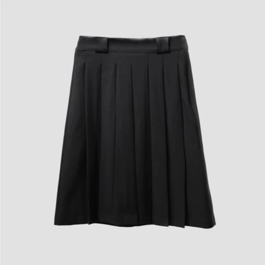 아멜라 플리츠 미디 스커트 상품이미지1