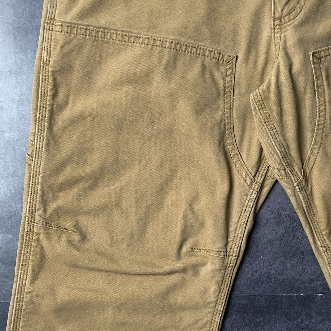 CARHARTT 칼하트BN2802 카멜 더블니 워크팬츠 A01115 상품이미지4
