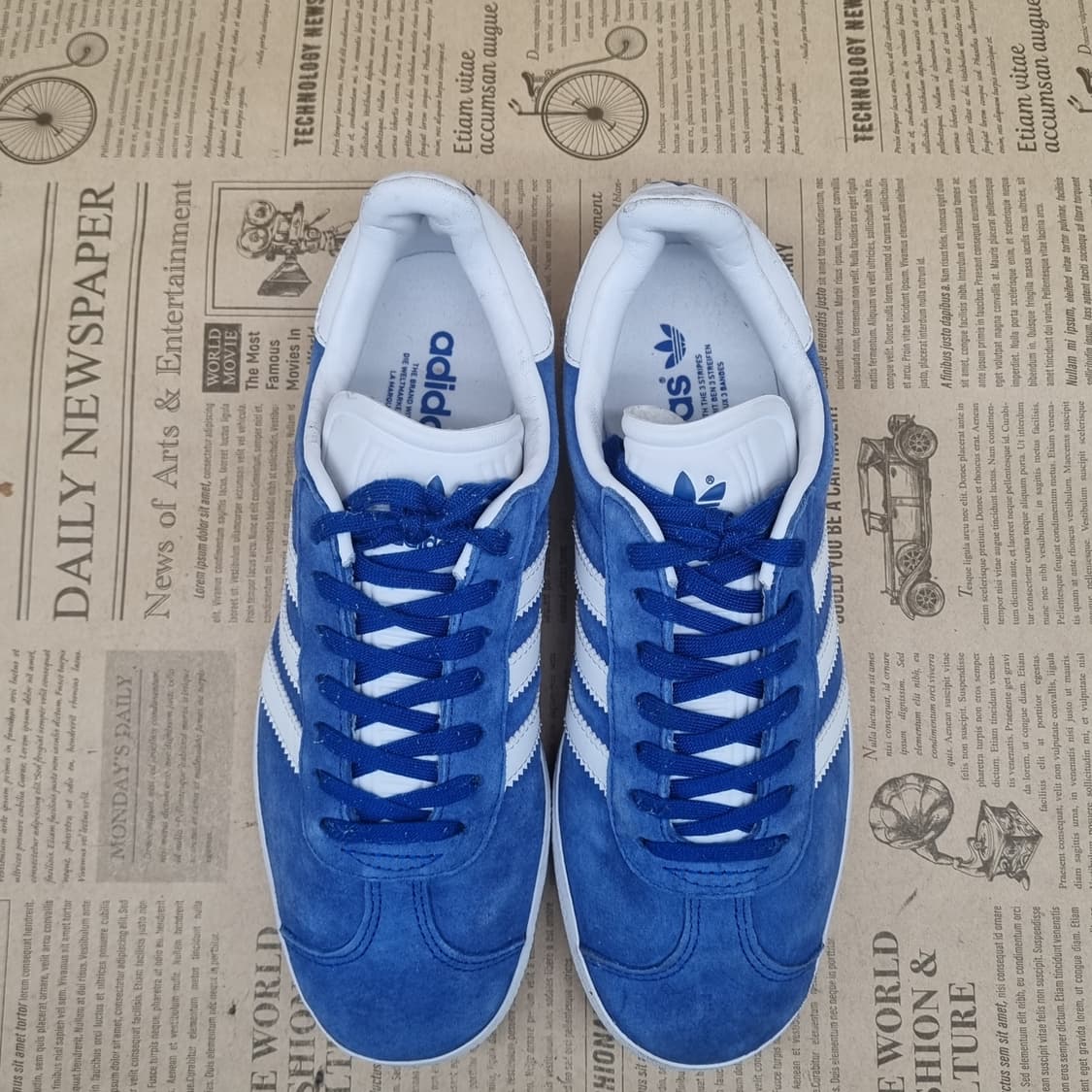 아디다스 가젤 블루 여성스니커즈230 상품이미지2