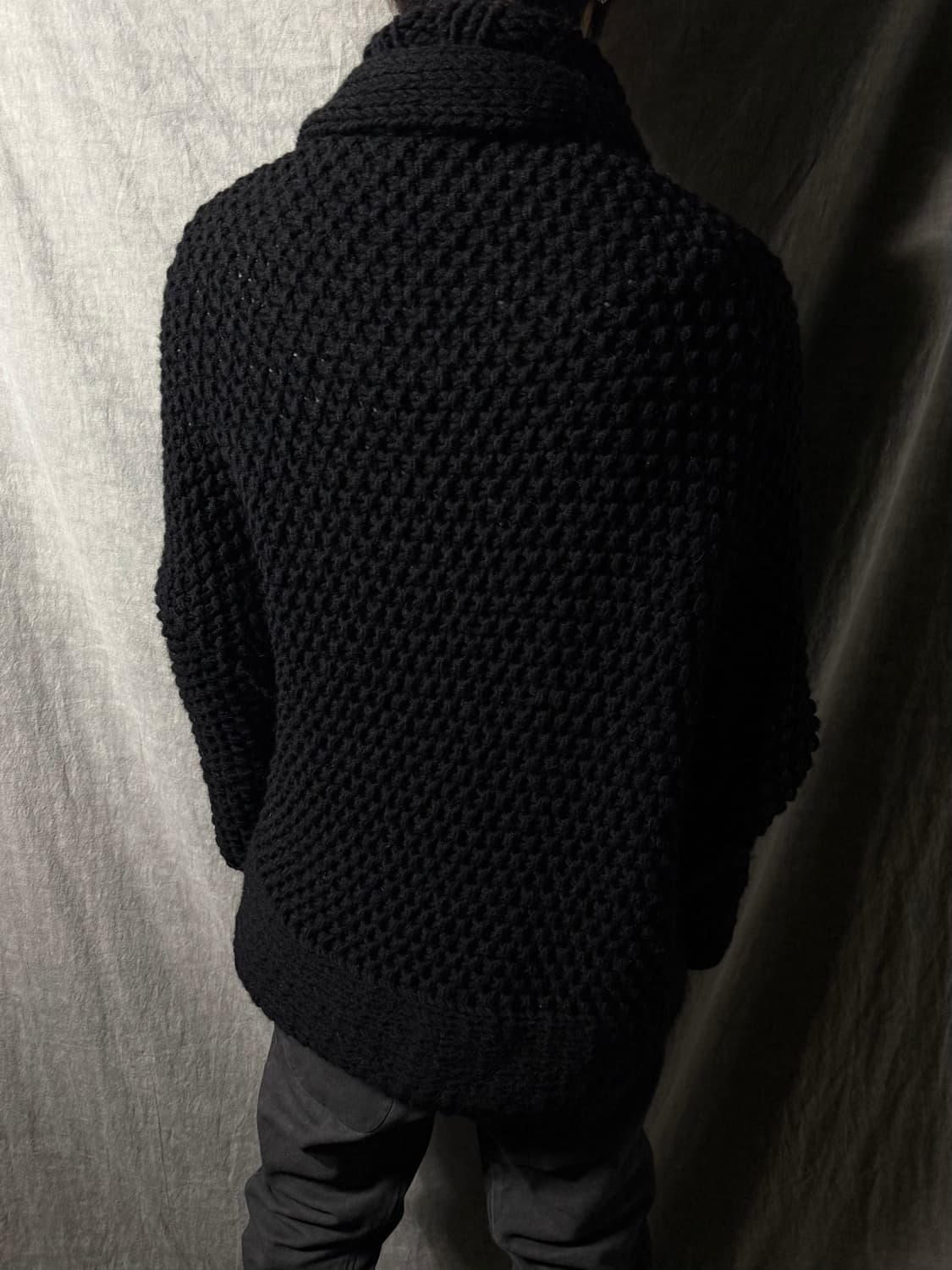 Masnada Hand Knitted Open Cardigan  상품이미지3