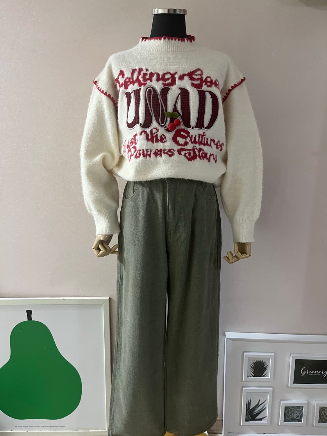 OOTJ카키기모팬츠(M) 상품이미지6