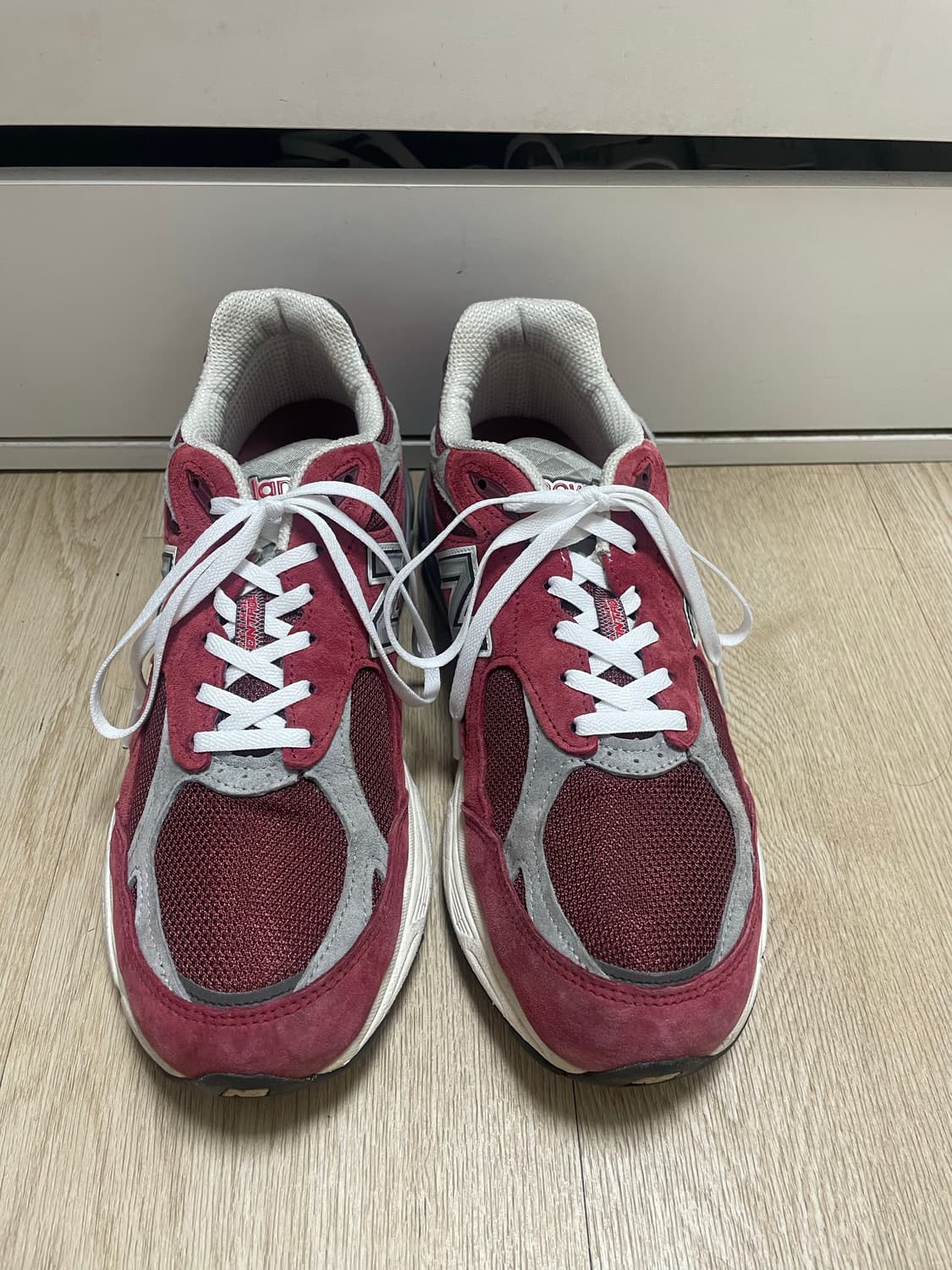 뉴발란스 990v3 메이드인USA 스칼렛 마블헤드 상품이미지2