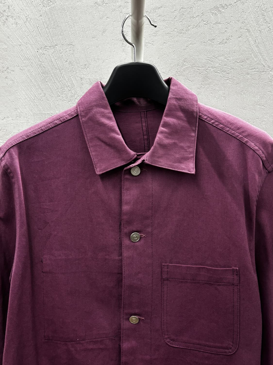 파블로 블랙 라벨 워크 자켓 L 버건디 상품이미지4