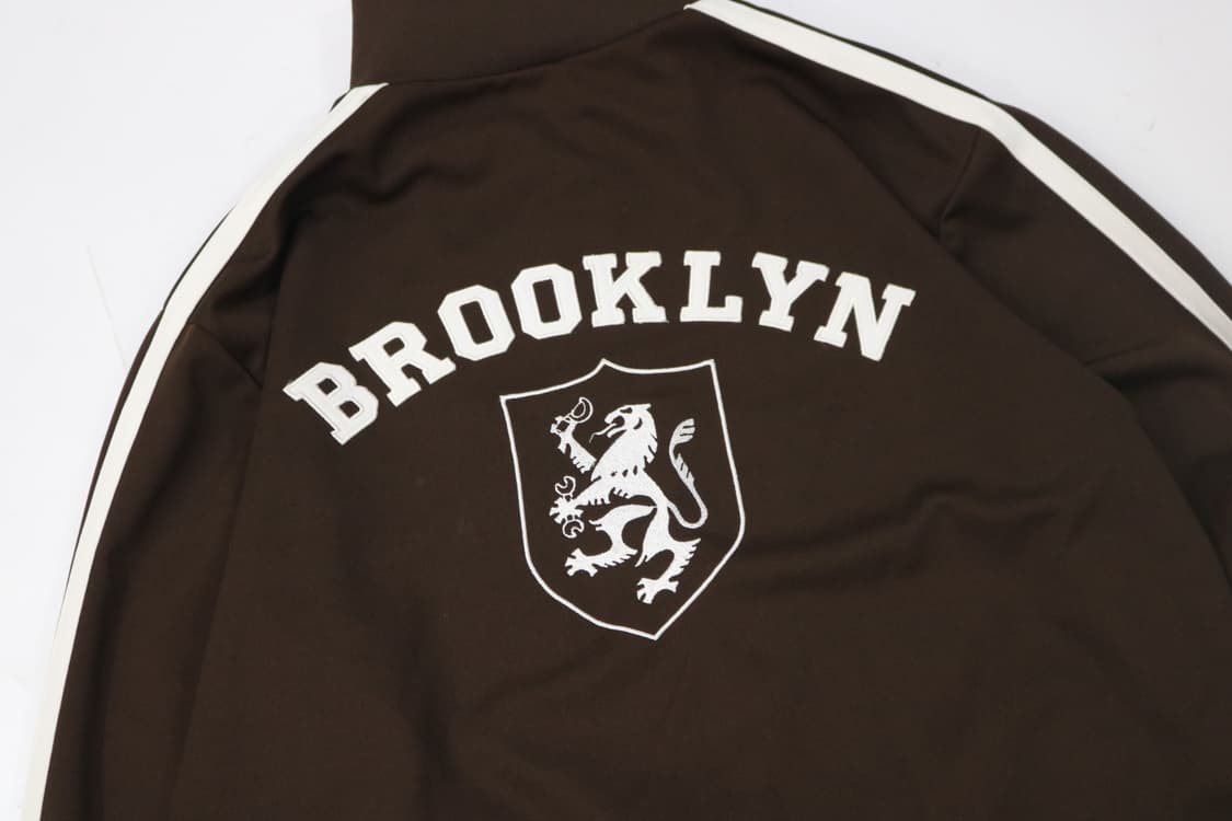 브루클린 인더스트리 빈티지 브라운 사이드라인 트랙탑 (L) 상품이미지3