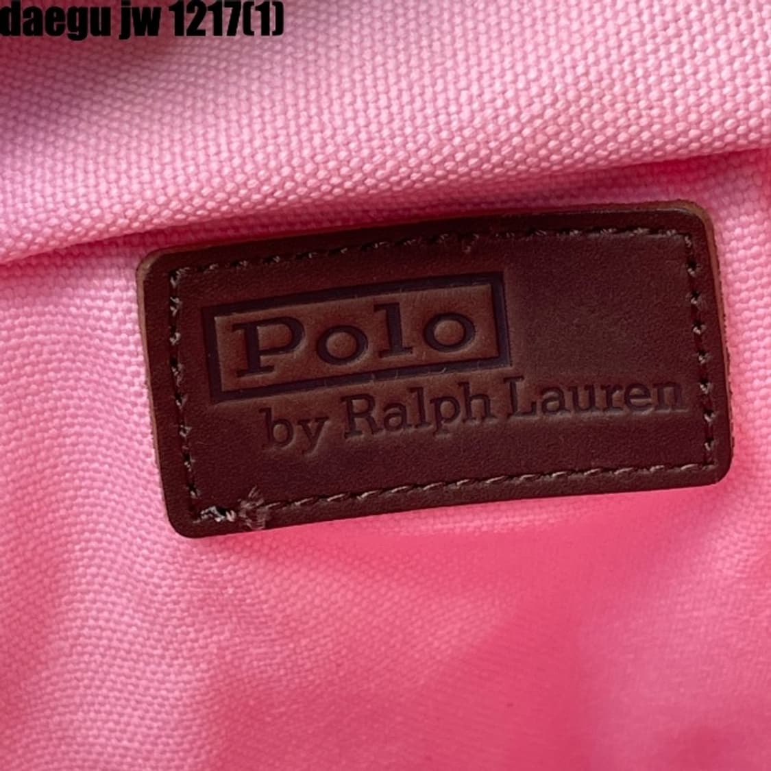 폴로 에코백 오염존재 상품이미지5