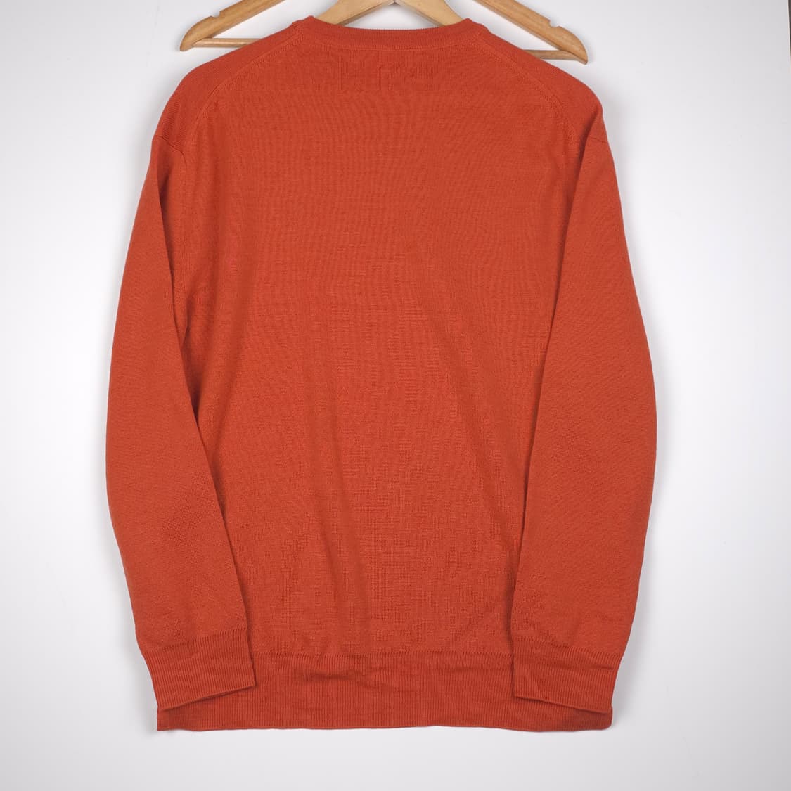 솔리드옴므 울 니트 오렌지 (L, 48) 상품이미지7