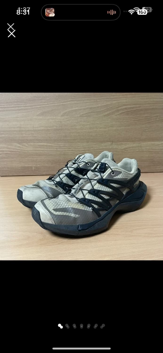 살로몬 XT PU.RE ADV 화이트 페퍼 블랙 팔콘 270 상품이미지2