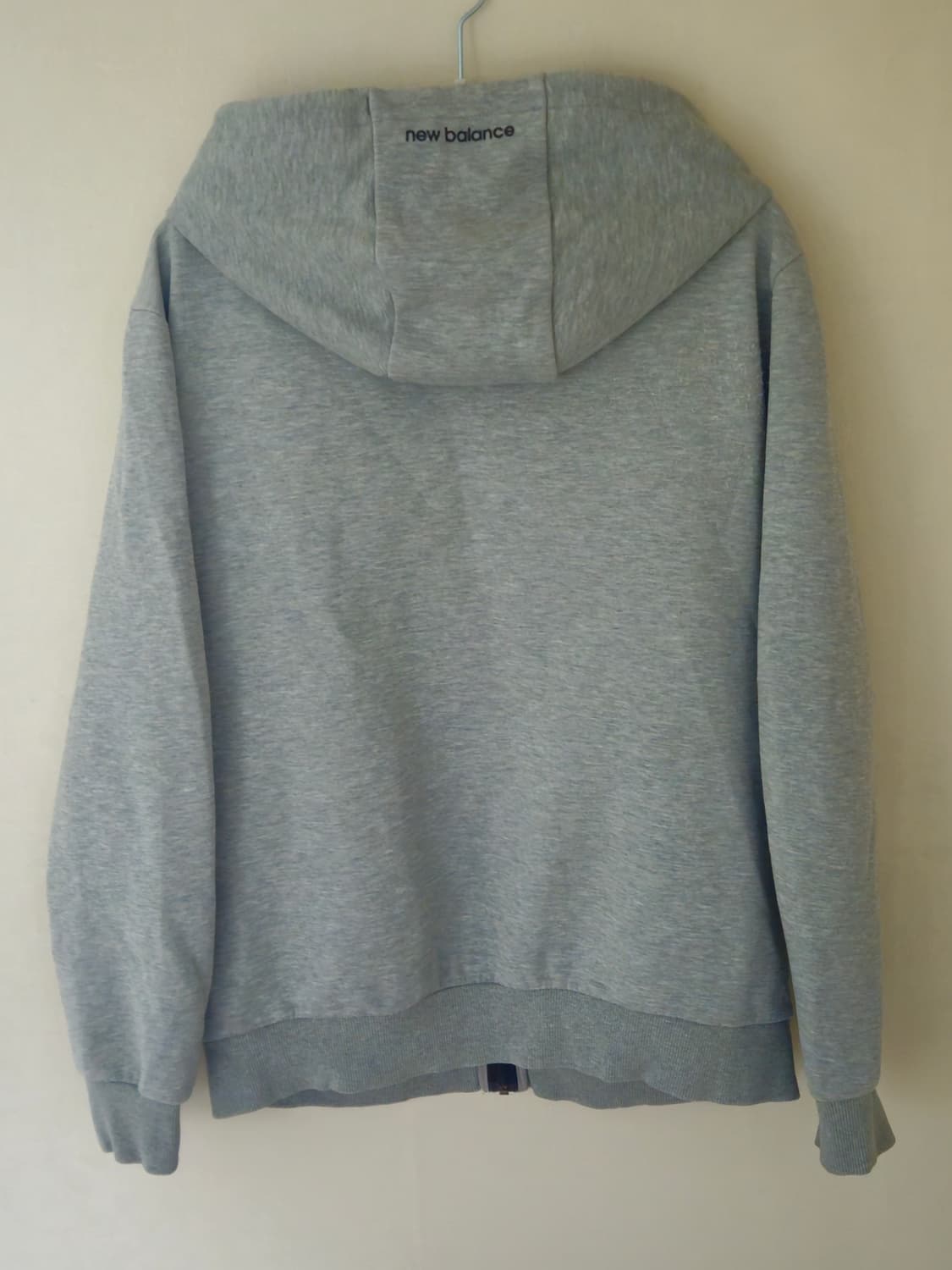 남성 뉴발란스 그레이 후드집업 100(L) 상품이미지2