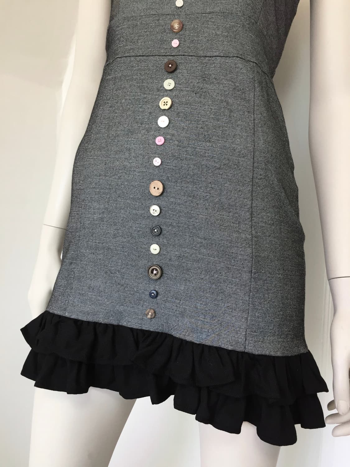 Baby Button Tube Top Dress  상품이미지5