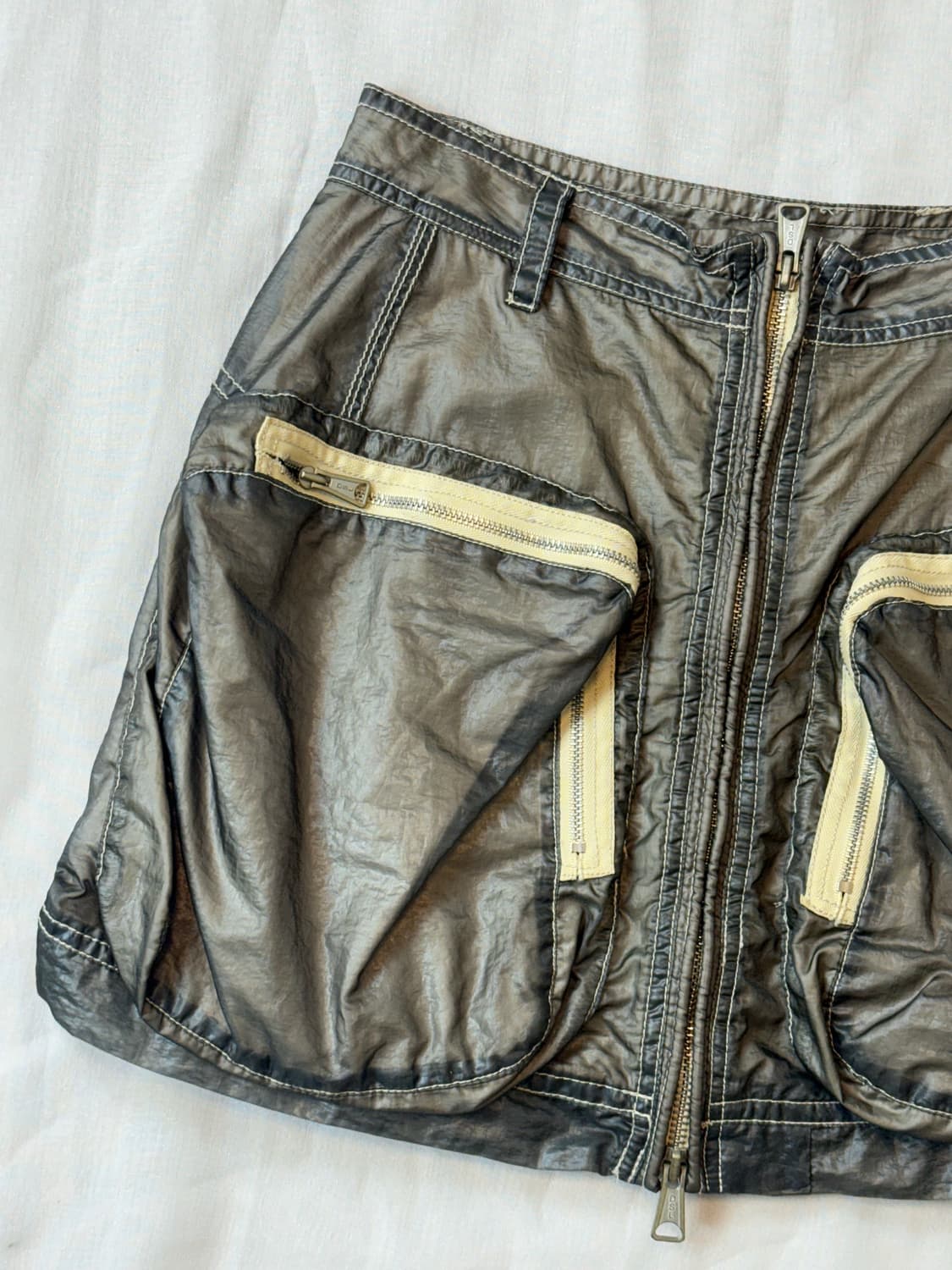 디젤 페디드 숏스커트 상품이미지2