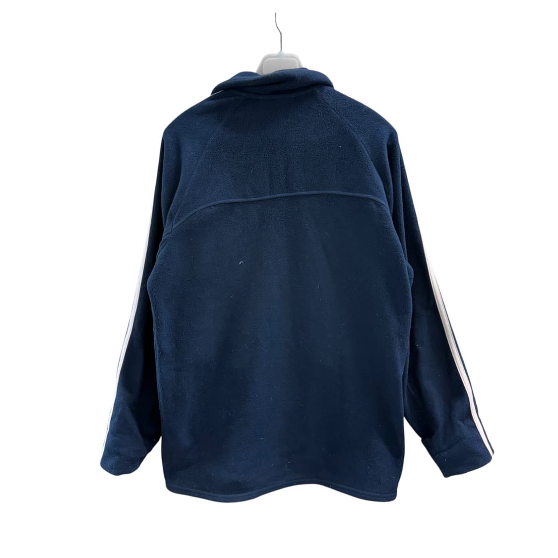 [L] 아디다스 네이비 에센셜 플리스 집업 상품이미지4