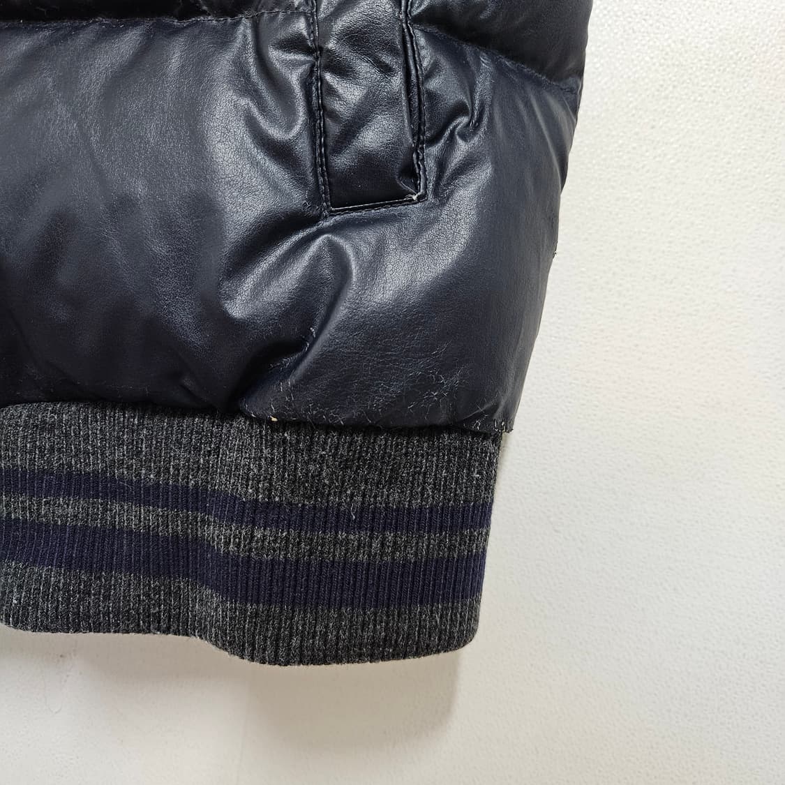 MLB 덕다운 패딩 바시티자켓 90-95 (작업복) 상품이미지4