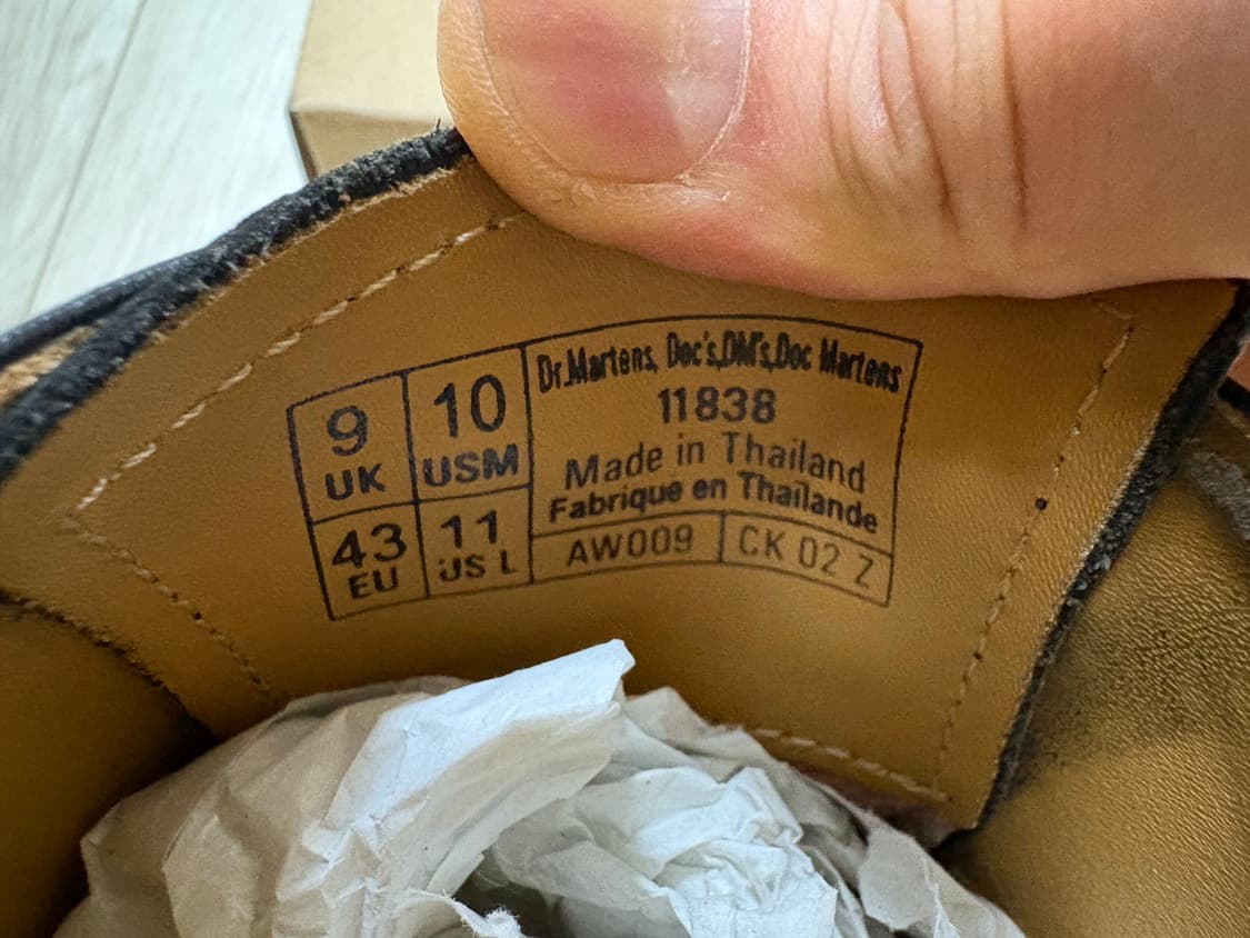 닥터마틴 1461 3홀 나파 280 상품이미지7